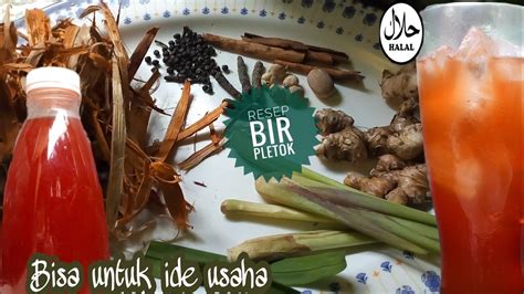 Resep Bir Pletok Minuman Khas Jakarta Betawi Halal Bisa Untuk Ide