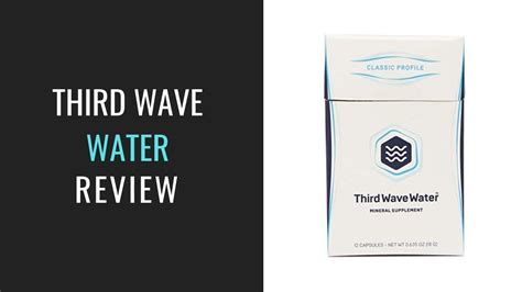 Third Wave Water Review Water For Specialty Coffee Youtube