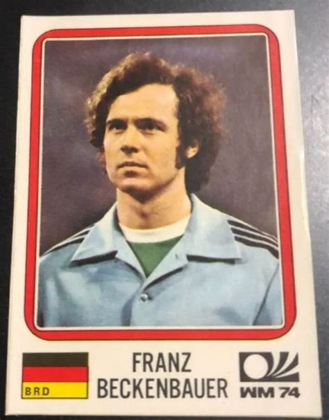 Panini München 74 World Cup Franz Beckenbauer 1 Sticker Catawiki