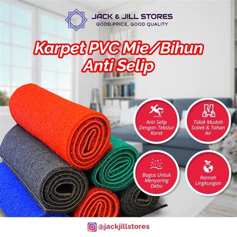 Jual Keset Karpet Karet PVC Anti Slip Mie Bihun Uk 60X120 Di Lapak Jack