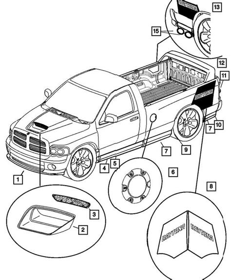 Exploring The Inner Workings Of The 2005 Dodge Ram An Illustrated Parts Diagram