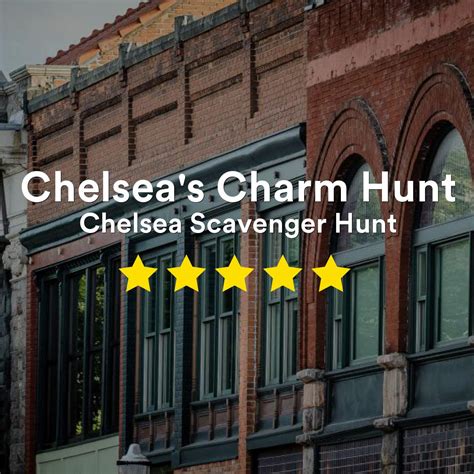 Chelsea Scavenger Hunt Chelseas Charm Hunt Lets Roam