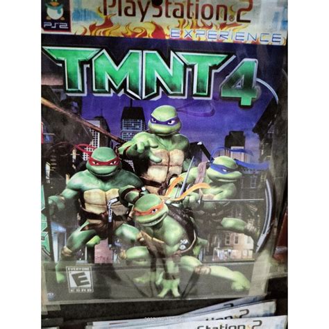 Jual Kaset Ps2 Kura Kura Ninja TMNT Teenage Mutant Ninja Turtles