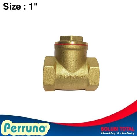 Jual Check Valve 1 Inch Klep Tabok 1 Perruno By Onda Shopee Indonesia