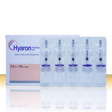 Best Sale Korea Hyaron Ha Filler Prefilled Injection 10 2 5ml