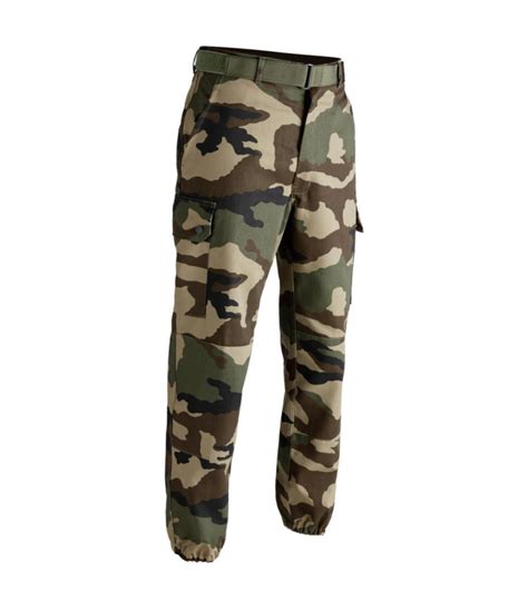 Treillis F2 armée française camouflage CE Pantalon militaire Surplus