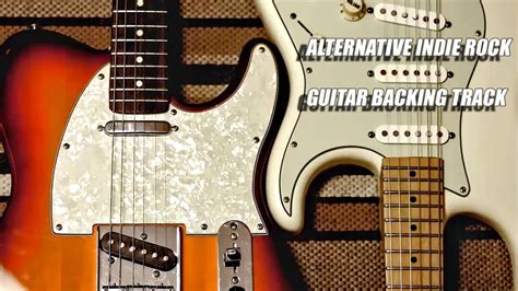 Alternative Indie Rock Guitar Backing Track A Major Youtube