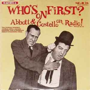 Abbott & Costello - Who's On First? (Vinyl, LP) at Discogs