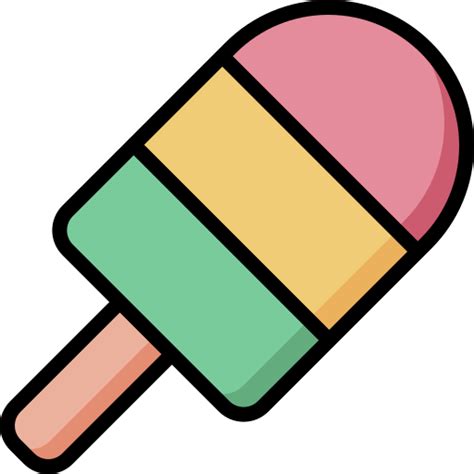 Ice Cream Stick Bqlqn Lineal Color Icon