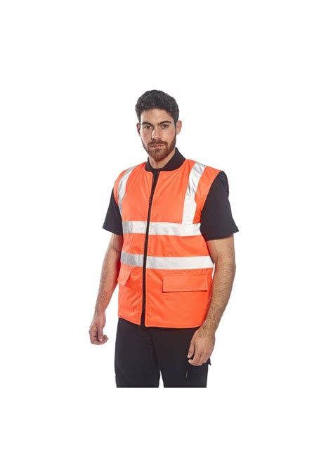 Portwest Hi Vis Reversible Bodywarmer S Activewear Group