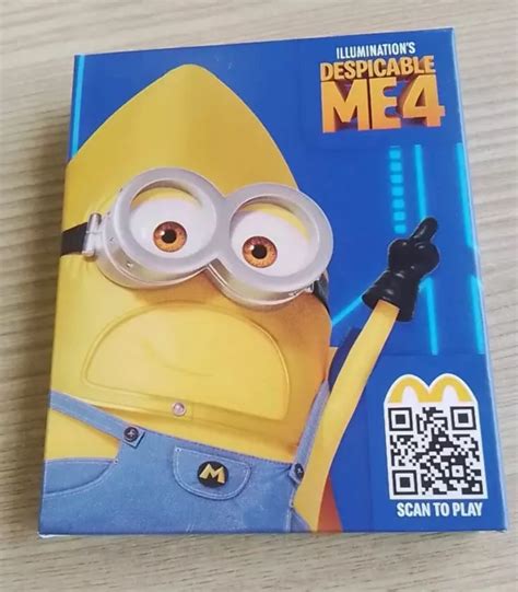 MCDONALDS HAPPY MEAL Toy 2024 Despicable Me 4 Minions Tins Unopened New