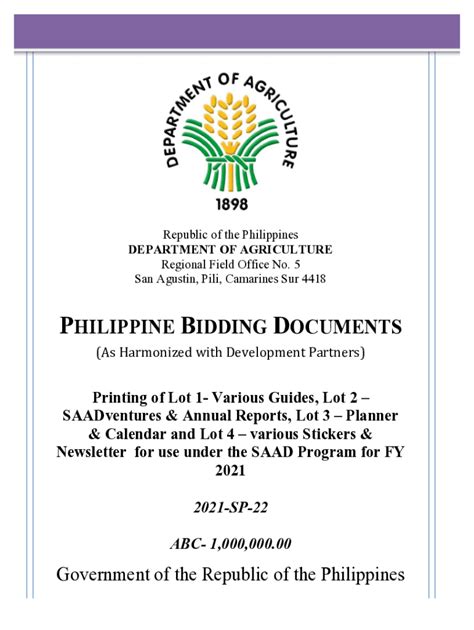 Fillable Online Bicol Da Gov Th Edition Pb Printing Of