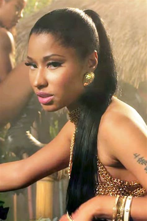 Nicki Minaj Hairstyles Ponytail - Hairstyle Ideas