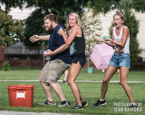 Columbia Sc Photographer Water Balloon Fight Water Balloon Fight