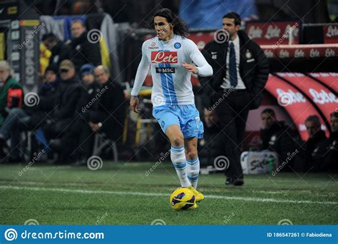 Edison Cavani In Action During The Match Editorial Photo Image Of