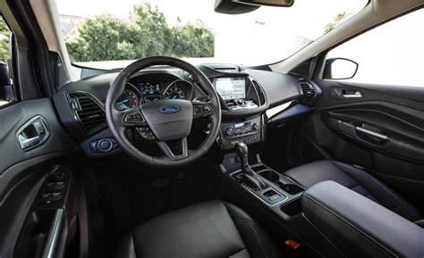 2017 Ford Escape Interior Review Car And Driver