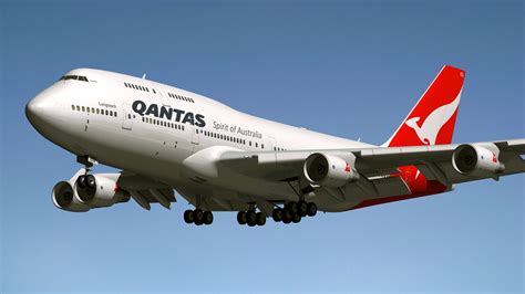 #824573 4K, Boeing 747-400 Qantas, Airplane, Passenger Airplanes, Boeing - Rare Gallery HD ...