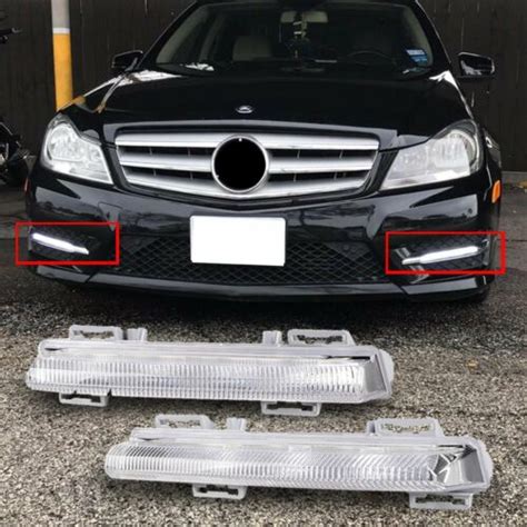 For Mercedes W C Class C C C Led Daytime Running