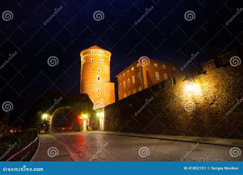 Gates Of Wawel Royal Castle In Krakow Poland Stock Image Image Of