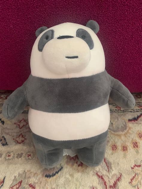 Boneka Miniso We Bare Bears Toys Collectibles Mainan Di Carousell