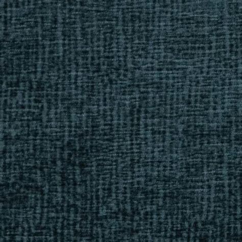 Ink Aqua And Blue Plain Chenille Upholstery Fabric By The Yard Kovi