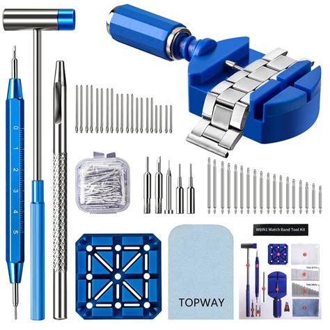 Watch Link Removal Tool Kit TOPWAY Watch Adjustment Tool Suitable For