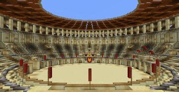 Colosseum Minecraft Maps with Downloadable Schematic