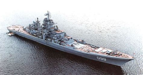 Russian Battlecruiser Pyotr Velikiy Kirov Destroyer Ship Warship