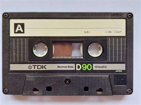 《cassette 》tdk D 90 Used Cassette Tape Hobbies And Toys Music And Media Cds And Dvds On Carousell