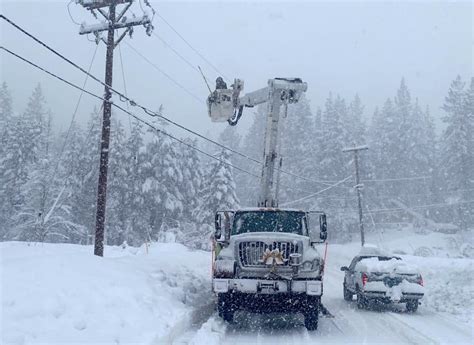 Winter Storms To Drop Several Feet Of Snow At Lake Tahoe Into Next Week