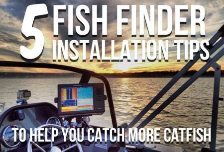 5 Fishfinder Installation Tips For Success (And Catching More Catfish)