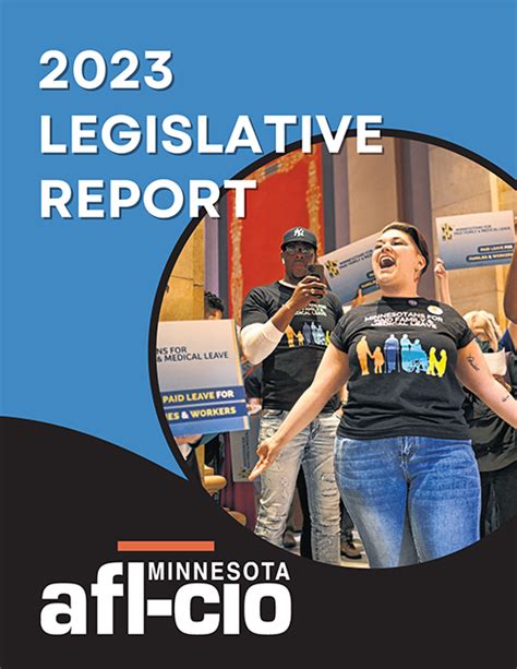 Ahead Of Session Minnesota Afl Cio Releases 2023 Legislative Report Minnesota Afl Cio