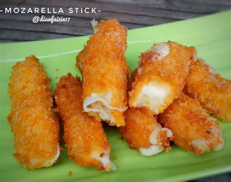 Resep Olahan Keju Mozzarella Stick Nikmat Mudah Dan Simpel