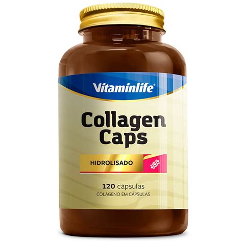 Collagen Caps Hidrolisado Caps Vitaminlife Meu Mundo Fit