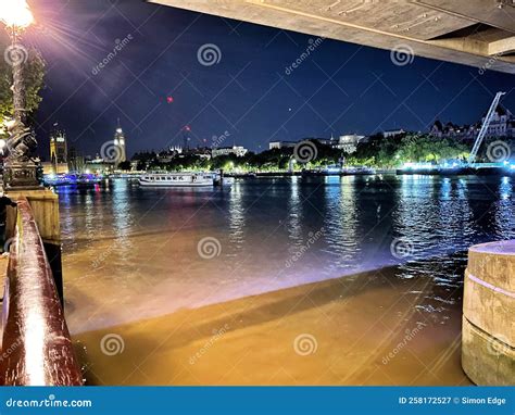 A View of the River Thames in London Stock Image - Image of water ...