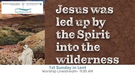 Worship 1st Sunday In Lent YouTube