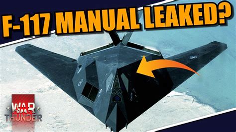 War Thunder Again Restricted Flight Manual Of The F Nighthawk