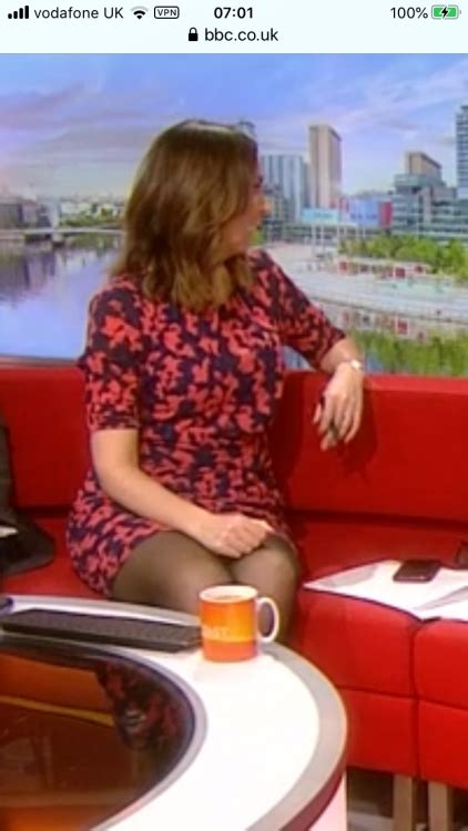 Sally Nugent Bbc Breakfast Short Dress Stockings Hq Television And