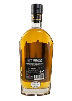 Kiss Monstrum Years Old Ultra Premium Rum Vol L Battle