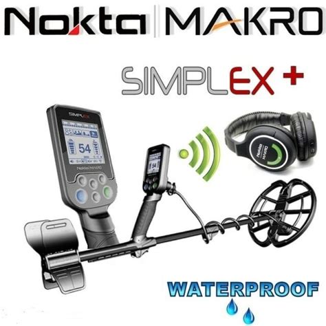 Nokta Makro Simplex Metal Detectors For Underground Gold Detector