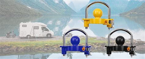 Universal Trailer Hitch Security Adjustable Lock Tow Ball