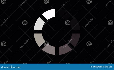 Loading Circle Animation, Looped Circle Animation. Animated Loading Circle in Full HD 4K Stock ...