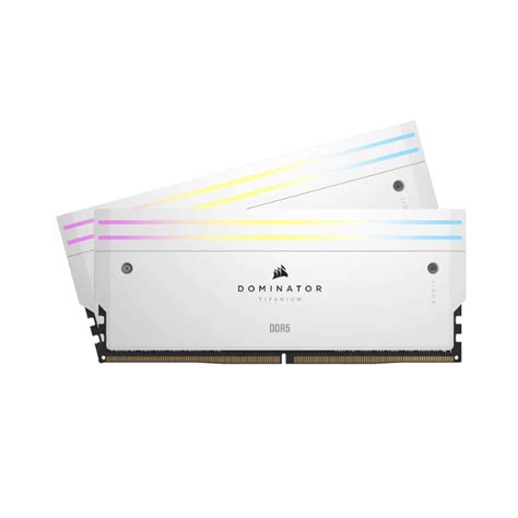 RAM Corsair DOMINATOR TITANIUM RGB 64GB 2x32GB DDR5 6400MHz White