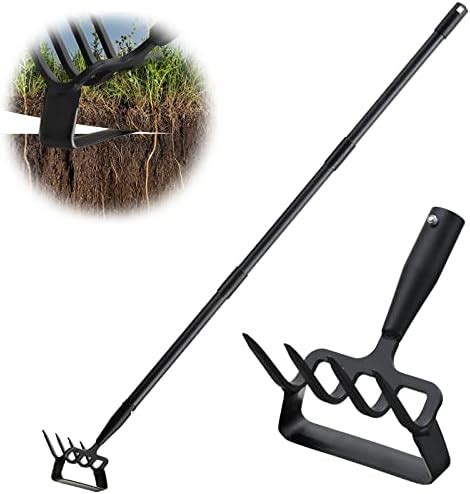 Coconut Hoe Garden Tool Stirrup Hoe Cultivator For Weeding With Inch