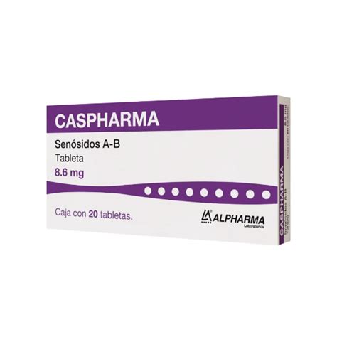 Caspharma Senosidos Mg X Tabletas Alpharma Farmadon La