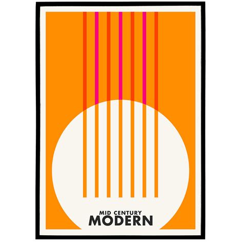 Mid Century Modern Print — Hypesheriff Us