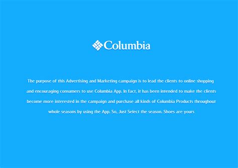 CGI-Columbia Advertising campaign 2018 :: Behance