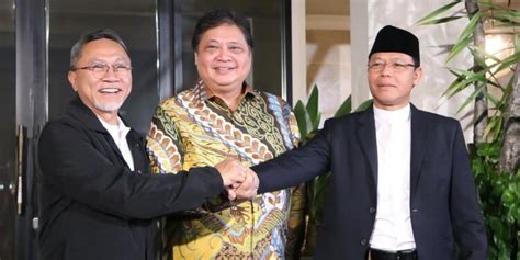 Ketum Golkar Tegaskan Kib Solid Ketum Pan Bilang Begini Parade Id