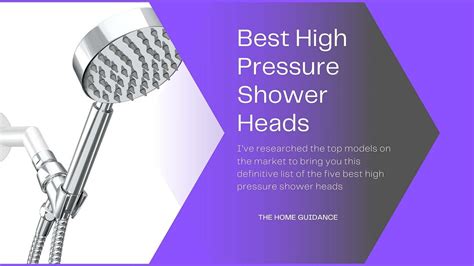 Best High Pressure Shower Heads — Pressure Perfect By Mohammad Ahmed