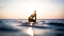 Naked Woman Kneeling Silhouette Free Stock Photo Public Domain Pictures